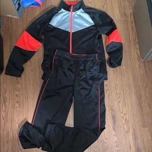 Boys Athletic Size Large 10/12 Jacket and Pants